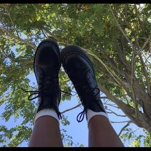 Black Dr Marten “Jadon” boots